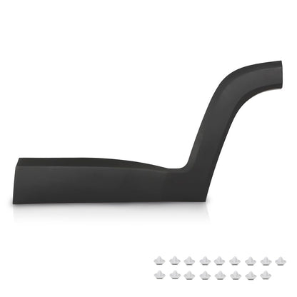 G-PLUS Rear Left Driver Side Door Molding Fender Flare Trim Compatible with Jeep Renegade 2015-2021 Wheel Opening Molding Arch Trim 5VX87LXHAA, CH1504109 Black