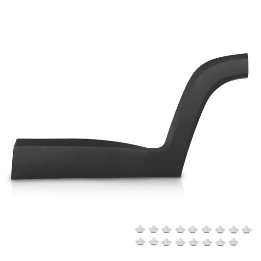 G-PLUS Rear Left Driver Side Door Molding Fender Flare Trim Compatible with Jeep Renegade 2015-2021 Wheel Opening Molding Arch Trim 5VX87LXHAA, CH1504109 Black
