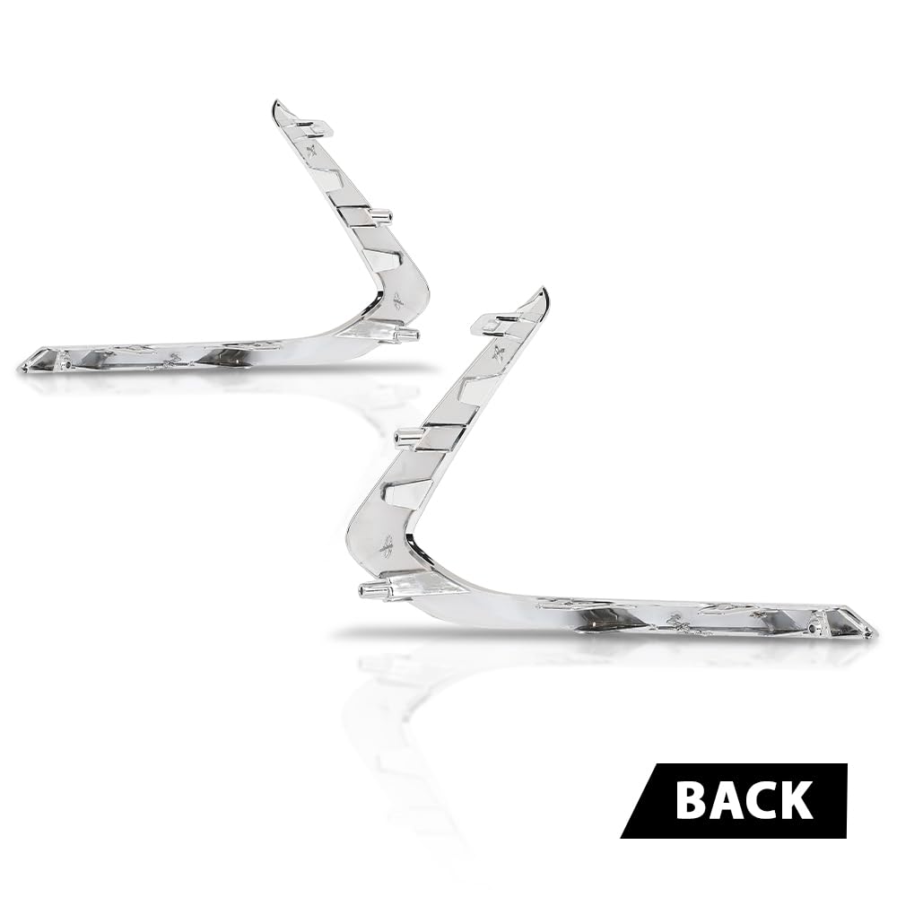 G-PLUS Front Bumper Moldings Right + Left 2pcs Compatible with Sonata 2020-2022 86595L0160