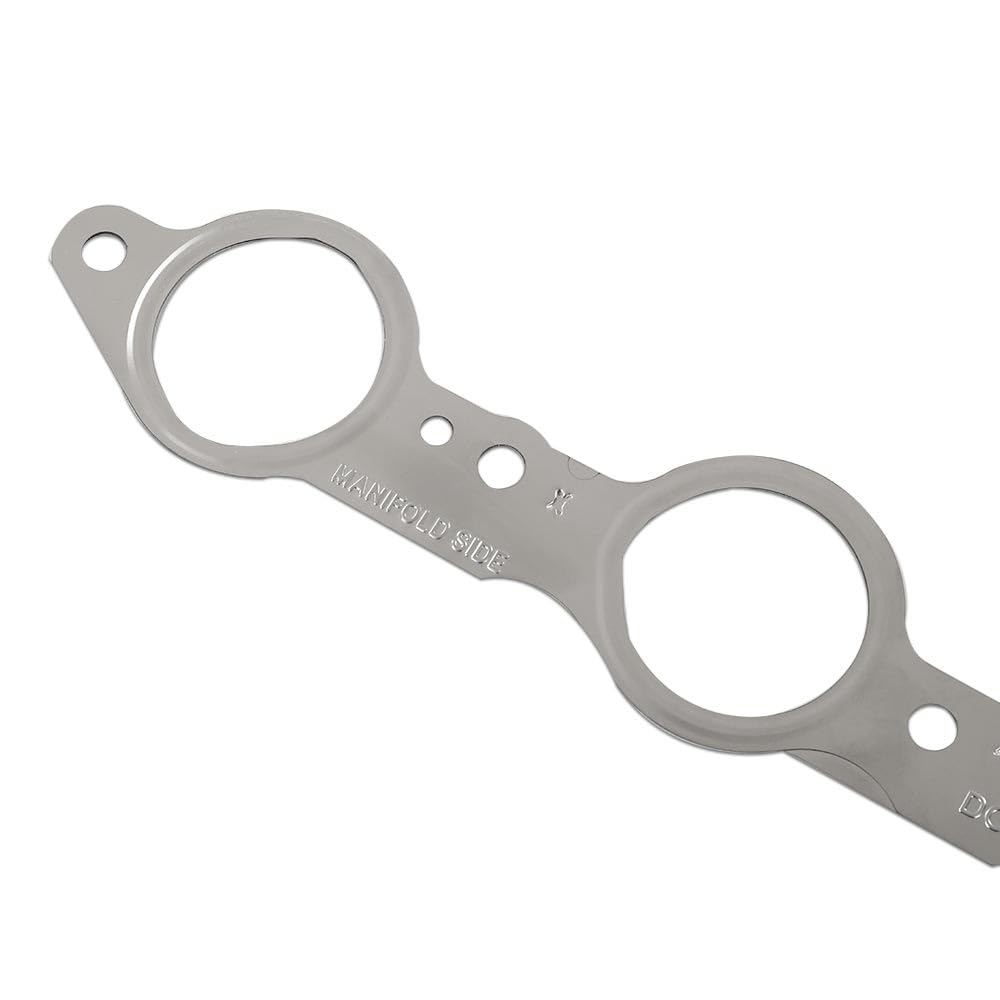 G-PLUS Exhaust Manifold Gasket Set 12617944 Multi-Layer Steel Header Compatible with All LS Series Engines (Except LS7) LS1 LM7 LR4 LQ4 LS6 LQ9 LM4 LH6 LY6 LC9 LFA LH8 LMG LS3