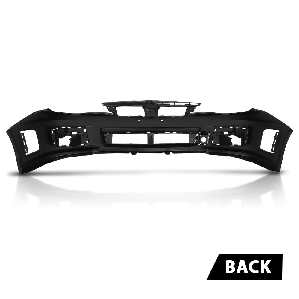 G-PLUS Front Bumper Cover Compatible with Impreza 2011-2014 (Submodel: WRX, WRX Limited, WRX Premium, WRX STI, WRX STI Limited), 57704FG113, SU1000167, Primed Black
