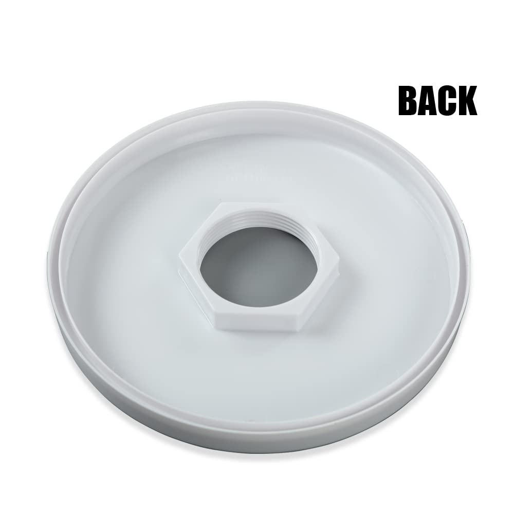 G-PLUS Swimming Pool Skimmer Vac Vacuum Hose Adapter Plate Compatible with Skimmer Models SP1082 1084 1085 1075 Pool Skimmer Vac Plate SP1106