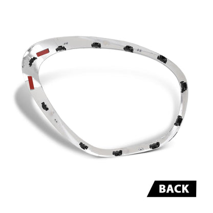 G-PLUS Headlight Bezel Compatible with Mini Cooper Countryman 2011-2016 & Paceman 2013-2016 Left Side 51139813823, MC2506103 Silver