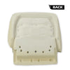 G-PLUS Bottom Seat Cushion Pad Left Driver Compatible with 2015-2016 Ford F150 FL3Z15632A23A White