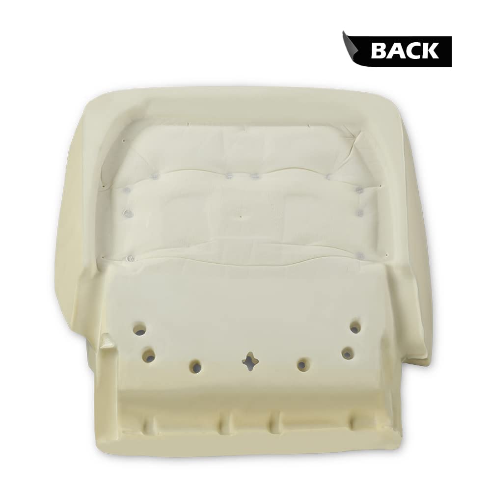 G-PLUS Bottom Seat Cushion Pad Left Driver Compatible with 2015-2016 Ford F150 FL3Z15632A23A White