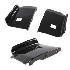 G-PLUS Rear Bumper Fillers 7PCS for Cadillac Eldorado 1979-1985 Black Plastic Product Image