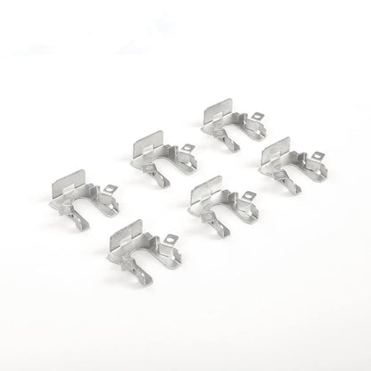 G-PLUS Headlight Retaining Clips Compatible with 1992-1996 Ford F150 F250 F350 Bronco Crown Victoria,Headlight Mount Tab Repair Kit 6Pcs