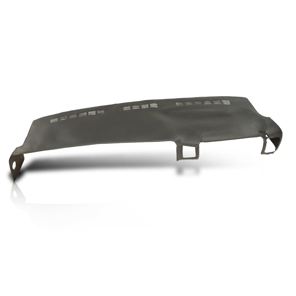 G-PLUS TPE Dash Cover Skin Cap Compatible with Chevy 2000-2006 Fit GMC Sierra 1500 2500 1999-2006 / Sierra Classic 2007 Dark Gray