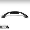 G-PLUS Air Dam Deflector Lower Valance Apron Front Compatible with Porsche Macan (submodel: Base, S) 2019 2020 2021 95B807061M1E0, PO1093109 Black
