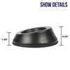 G-PLUS Install 6 x 9 Speakers Universal Angled Speaker Enclosures Boxes Pods Surface Mount Compatible with Rear Deck Door Car Truck ATV Marine,1PC
