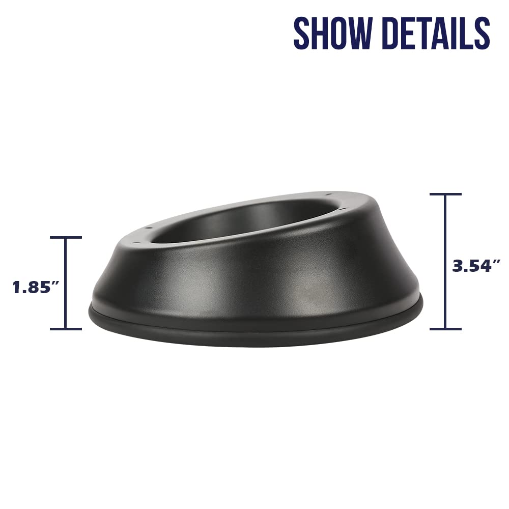 G-PLUS Install 6 x 9 Speakers Universal Angled Speaker Enclosures Boxes Pods Surface Mount Compatible with Rear Deck Door Car Truck ATV Marine,2PC