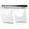 G-PLUS Baseball Bat Wall Mount for Horizontal Display, Alternative to Display Case, Clear Acrylic Mount Hanger Rack