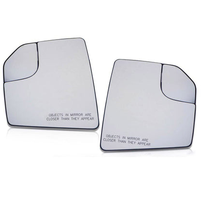 G-PLUS Power Mirror Glass Compatible With Ford F150 2015-2020 Exterior Mirror View Mirror Glass,A Pair Left+ Right Side