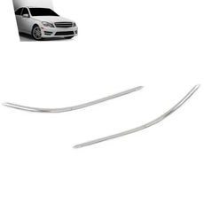 G-PLUS Front Bumper Trim Molding Pair for Benz C250 Coupe 2012-2015 Side View