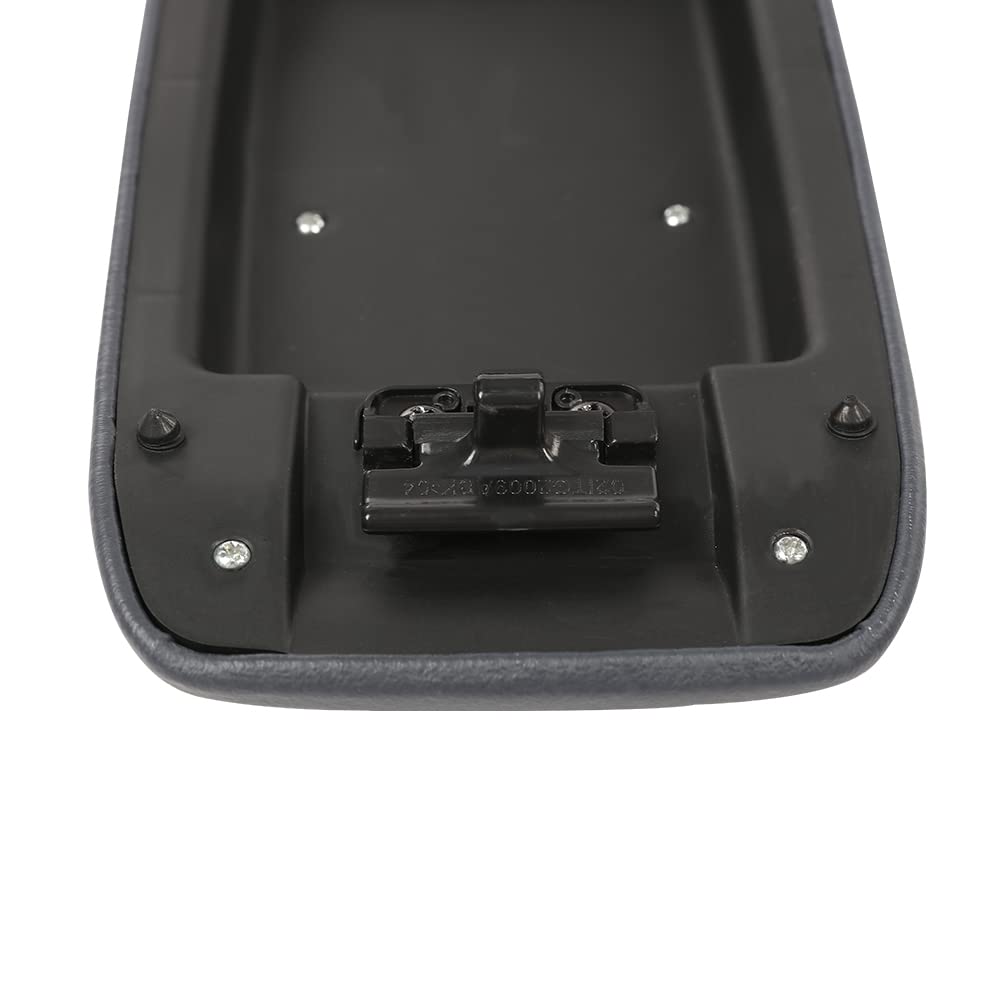 G-PLUS Center Console Armrest Lid, Compatible with Toyota Tacoma 1995-2000/ Fit Toyota 4Runner 1996-1998 Gray Console Cover Replace for #5890535040B0