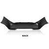 G-PLUS Rear Bumper Cover Compatible with Honda Accord V6 Sedan Dual Exhaust 2008 2009 2010 2011 2012, 04715TA1A91ZZ, HO1100245, Primered Black