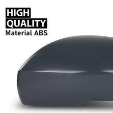 G-PLUS Rearview Mirror Cover for Range Rover 2013-2019 Discovery 2017-2020 Black Close-up View