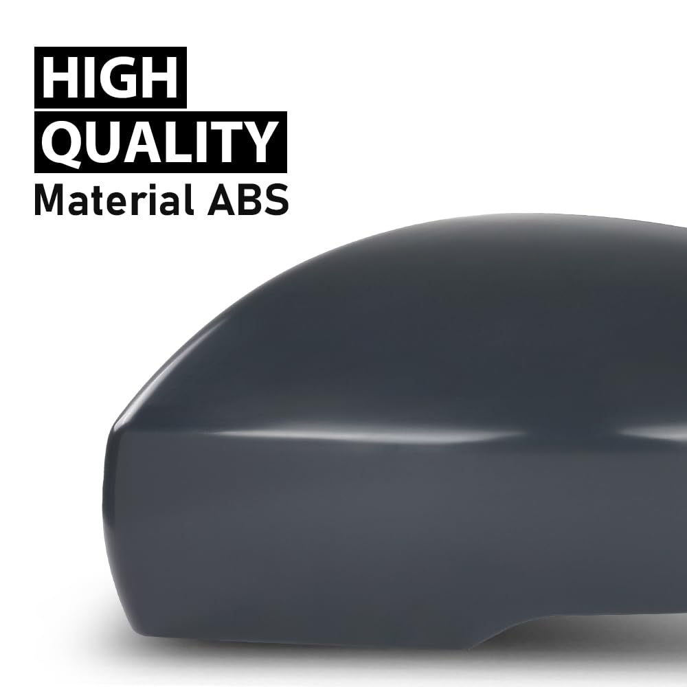 G-PLUS Rearview Mirror Cover Left and Right Side Compatible with Range Rover 2013-2019,Fit Discovery 2017-2020 Black