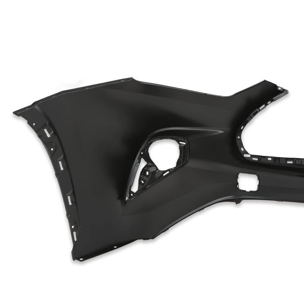G-PLUS Front Bumper Cover, Compatible with Toyota Highlander 2020 2021 2022 Fit L, LE & XLE Models WITHOUT Park Assist ONLY TO1000462 521190E950