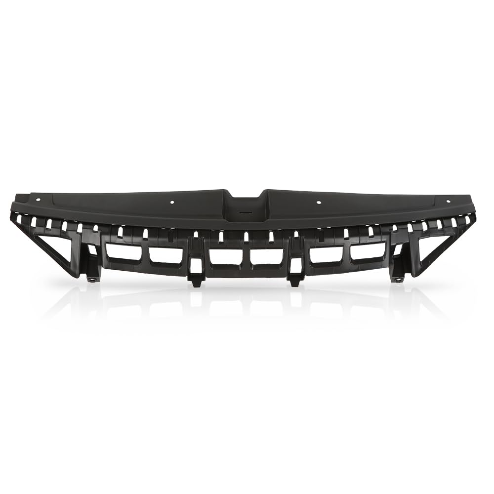 G-PLUS Upper Radiator Support Sight Shield Panel Cover Compatible with Hyundai Accent 2018-2022 Black
