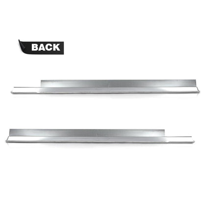G-PLUS Slip-on Rocker Panel Left and Right Side Compatible with Ford Focus 4-Door 2008-2011 2450842E 0401140L 0401140R Sliver