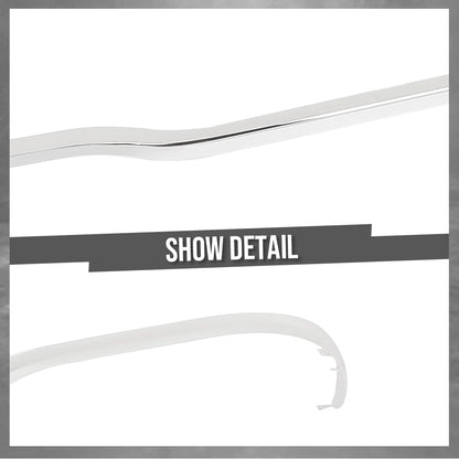 G-PLUS Rear Bumper Molding Compatible with Benz W213 E300 E350 2016-2020 A2138850321, 2138850321 Silver