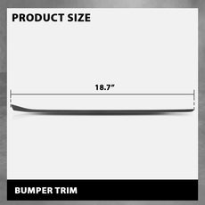 G-PLUS Bumper Trim for Audi A3 2015-2016 Front Left Side Close-up View