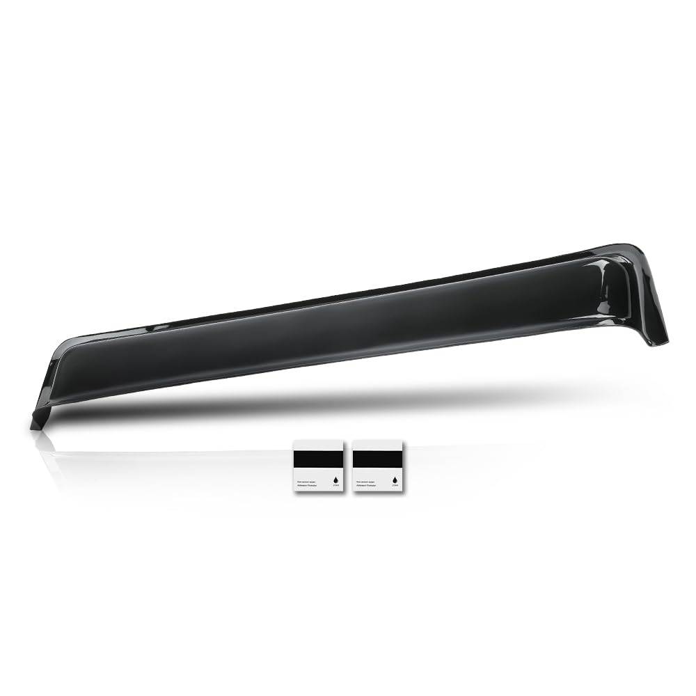 G-PLUS RV Window Deflector and Sun Visor Fit 30 inch Wide Window Smoke