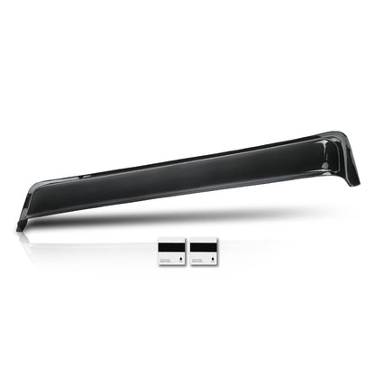 G-PLUS RV Window Deflector and Sun Visor Fit 30 inch Wide Window Smoke