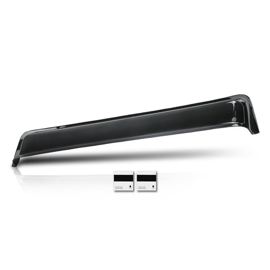 G-PLUS RV Window Deflector and Sun Visor Fit 30 inch Wide Window Smoke