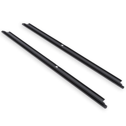 G-PLUS Black Rear Outer Window Sweep Felt Kit Compatible with Chevy Silverado GMC Sierra 1500/2500/3500 2001-2007,Fit Chevy Suburban Avalanche 1500/2500 2002-2006,Fit GMC Yukon 2001-2006 2PCS