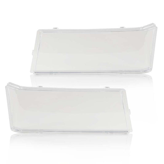 G-PLUS Headlights Assembly Bumper Lights Cover Clear Compatible with 2004-2012 Chevy Colorado/GMC Canyon.2006 Isuzu i-280/i-350.2007-2008 Isuzu i-290/ i-370 19328954,19328955