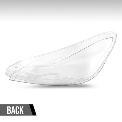 G-PLUS Headlight Lens Cover Compatible with Benz C-Class W204 2011-2015 A2048203639 Right Side Front Headlamp Lens Cover Clear