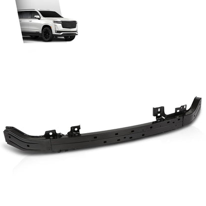 G-PLUS Black Front Bumper Reinforcement Compatible with Cadillac Escalade ESV 2021 2022 2023 2024, Compatible with Chevy Suburban Tahoe 2021-2024, Fit GMC Yukon & Yukon XL 2021-2024 84796459