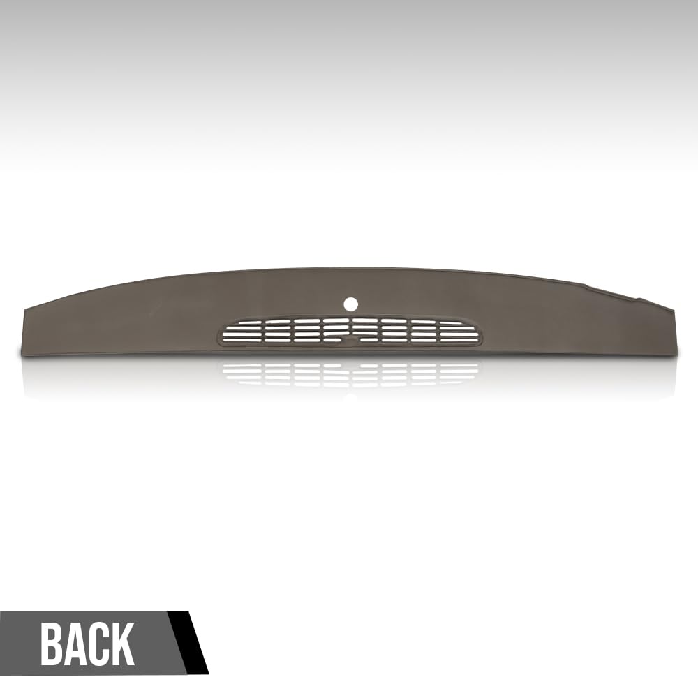 G-PLUS TPE Dash Cover Dashboard Panel Fit Chevy Tahoe Avalanche Suburban & GMC Yukon XL Denal & Cadillac Escalade 2007-2014/Chevy Silverado GMC Sierra 2007-2013 Brown
