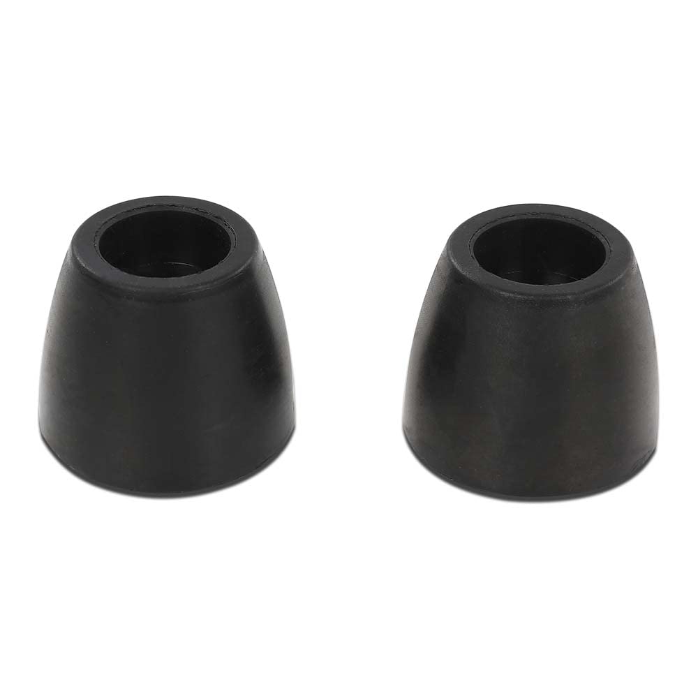 G-PLUS 2" Ramp Door Rubber Bumpers Stop Cone Round Bumper Replace Compatible with Cargo Trailer Ramp Doors Cone Rubber Bumper Stop Cone 2" Tall