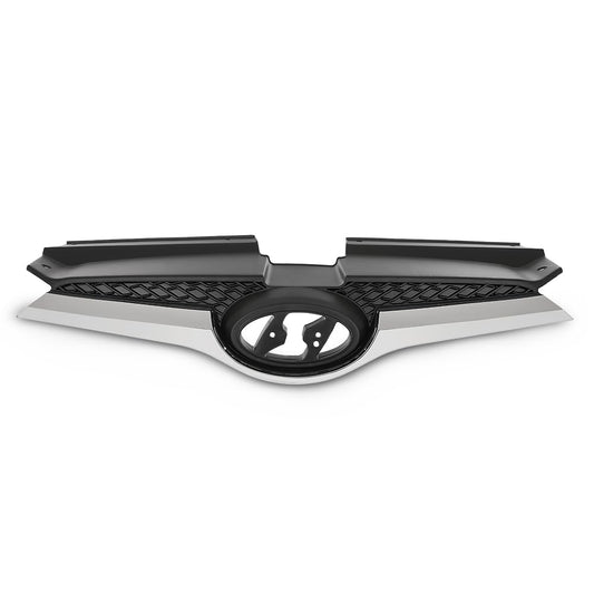 G-PLUS Front Grille Compatible with Ve.loster Base 2012-2017/ Ve loster RE:FLEX 2014 2015/ SE, Tech 2015 2016 Bumper Grill w/Chrome Trim Replacement for 863502V100, HY1200170