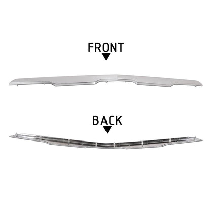 G-PLUS Front Lower Bumper Cover Molding Compatible with Chevy Equinox 2022-2023 84792993, GM1044146 Black Chrome