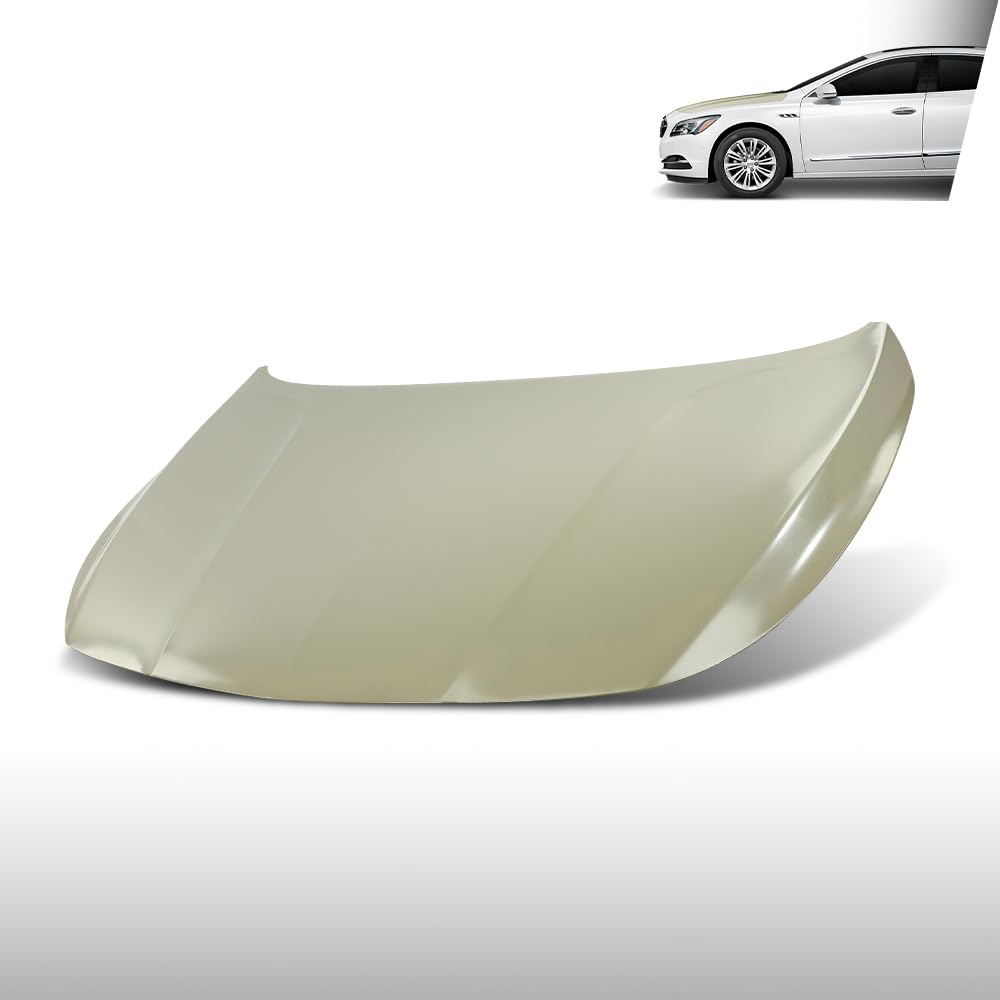 G-PLUS Front Hood Panel Compatible with Buick Lacrosse 2017-2019 GM1230455 Gray