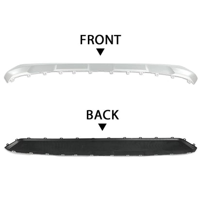 G-PLUS Rear Bumper Guard Lower Valance Panel Cover Sliver Compatible with Toyota RAV4 2019-2022 524530R060B0 TO1195120