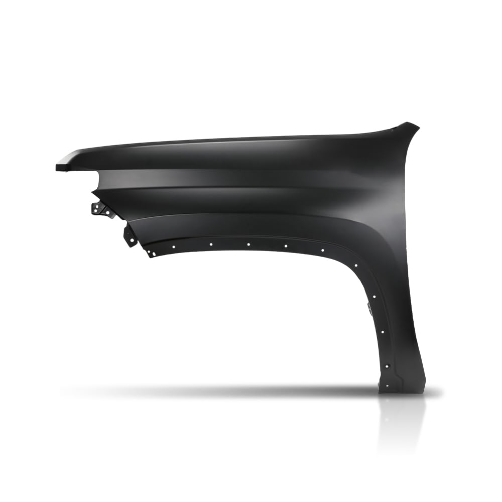 G-PLUS Front Driver Left Side Fender Compatible with Chevy Silverado 2500 HD 3500 HD 2020-2023 84581166, GM1240424 Black