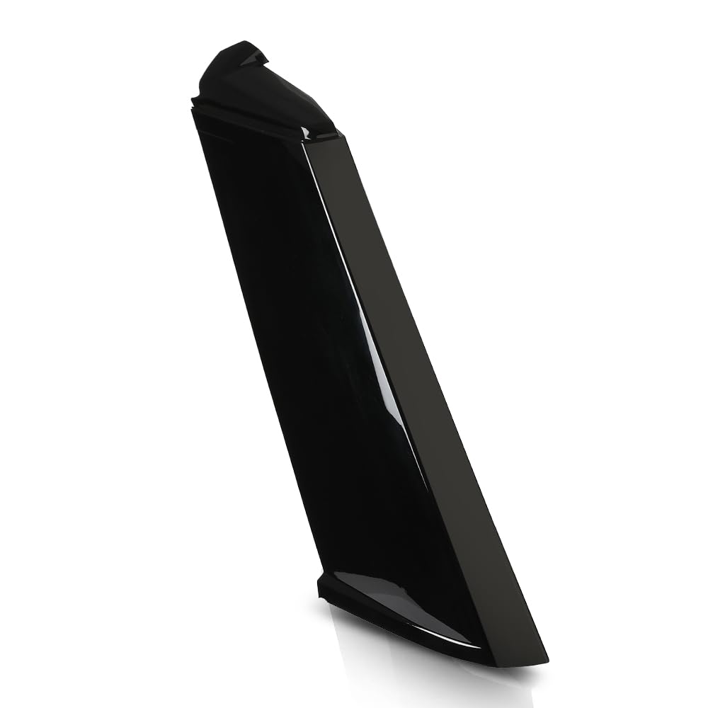 G-PLUS Rear Outside D Pillar Finish Molding Trim Left Side Compatible with Range Rover L405 2013-2021 Glossy Black
