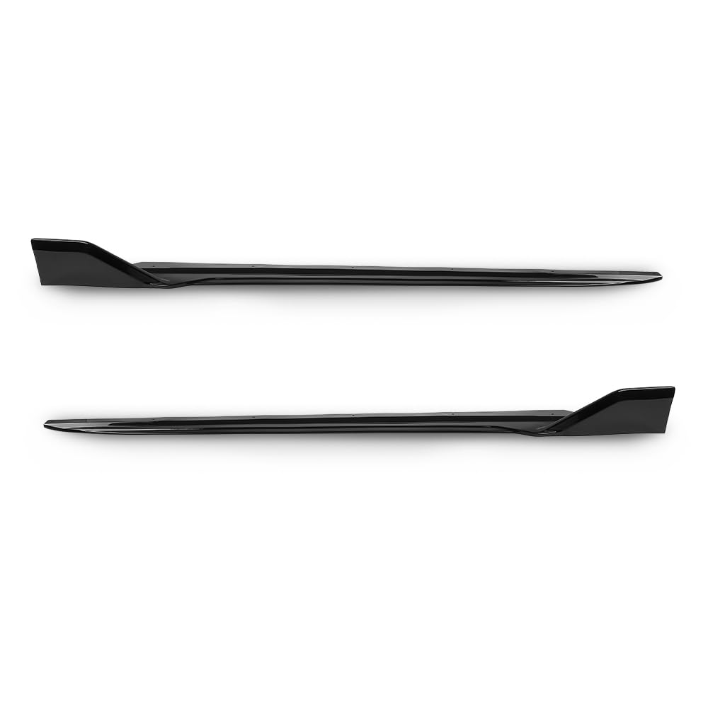 G-PLUS Side Skirts Extension Rocker Panels Compatible with BMW G05 X5 LCI 2019 2020 2021 2022 2023 2024 2025 M Sport Only, Not Fit M Competition, Glossy Black