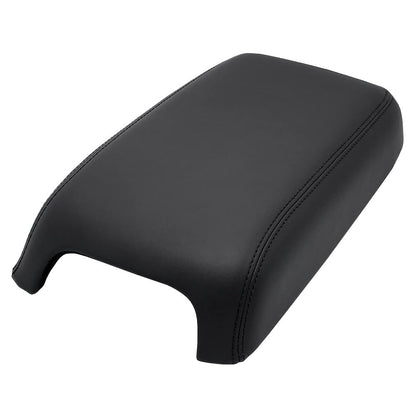 G-PLUS Upgraded Center Console Cover, Compatible with Dodge Charger 2011-2023 Armrest Cover Console Lid Protector Cushion Pad (Black Microfiber Leather Skin)