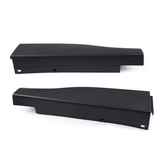 G-PLUS Pair Tailgate Molding Trim Cap w/Flex Step Fit Ford F250 F350 F450 Super Duty 2008-2016, for Vehicles with 6 3/4" Box 8C3Z9941018AA & 8C3Z9941019AA