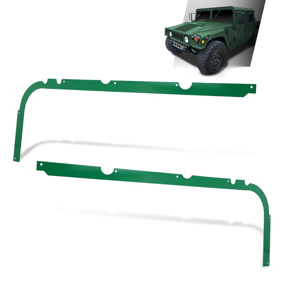 G-PLUS Metal Upper Windshield Retainers 2PCS Fit for HMMWV M998 Humvee 12338852, 2590-01-189-1067