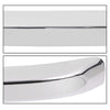 G-PLUS Hood Molding Trim Moulding Chrome Compatible with Chevy Silverado 2500 HD 3500 HD 2011 2012 2013 2014 20963700, GM1235124 Grille Inserts