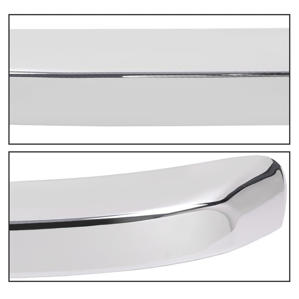G-PLUS Hood Molding Trim Moulding Chrome Compatible with Chevy Silverado 2500 HD 3500 HD 2011 2012 2013 2014 20963700, GM1235124 Grille Inserts