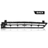 G-PLUS Front Bumper Grille Compatible with Chevy Malibu 2013 Textured Dark Gray Grill Plastic 22869137, GM1036149,