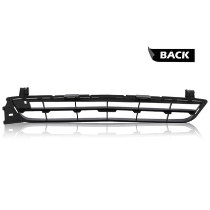 G-PLUS Front Bumper Grille Compatible with Chevy Malibu 2013 Textured Dark Gray Grill Plastic 22869137, GM1036149,